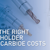 How the Right Tool Holder Cuts Carbide Costs.